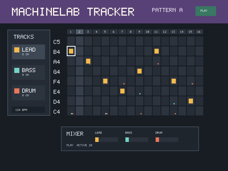 Machine Lab music maker example